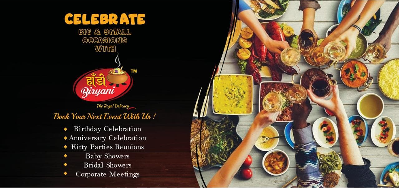 HaadiBiryani Catering Banner